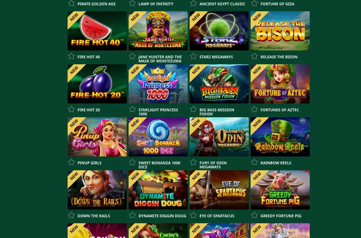 Bizzo Casino giochi e slot online